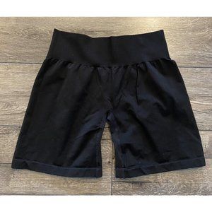 NVGTN Navigation Shorts High Waist Black Size Large L